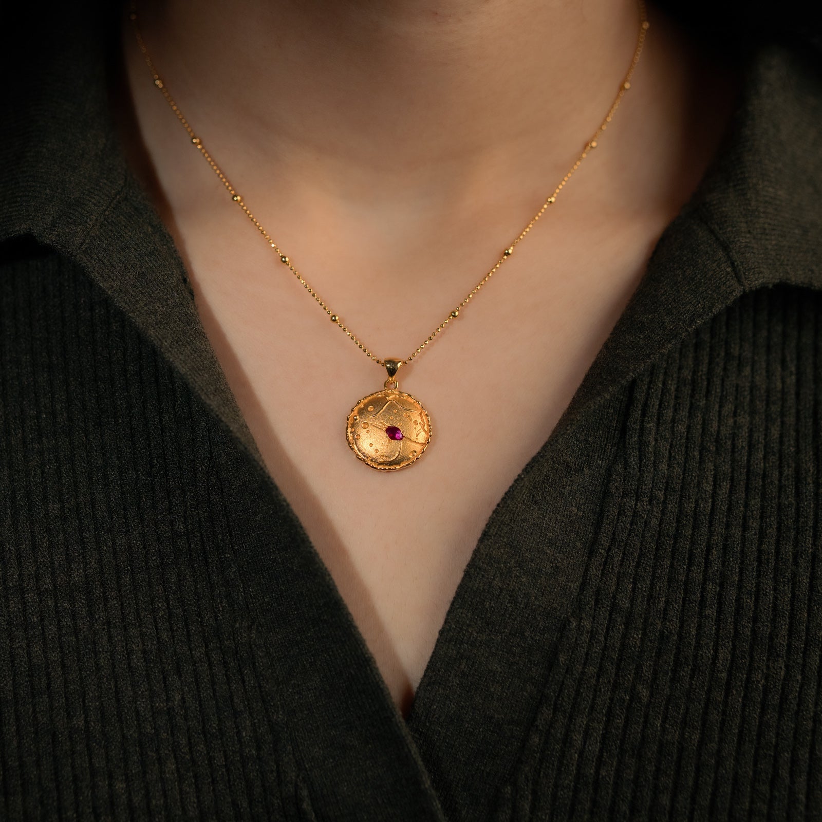 Martian Ember Necklace