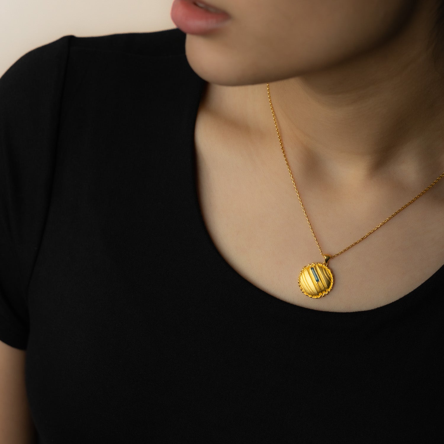 Saturnian Halo Necklace